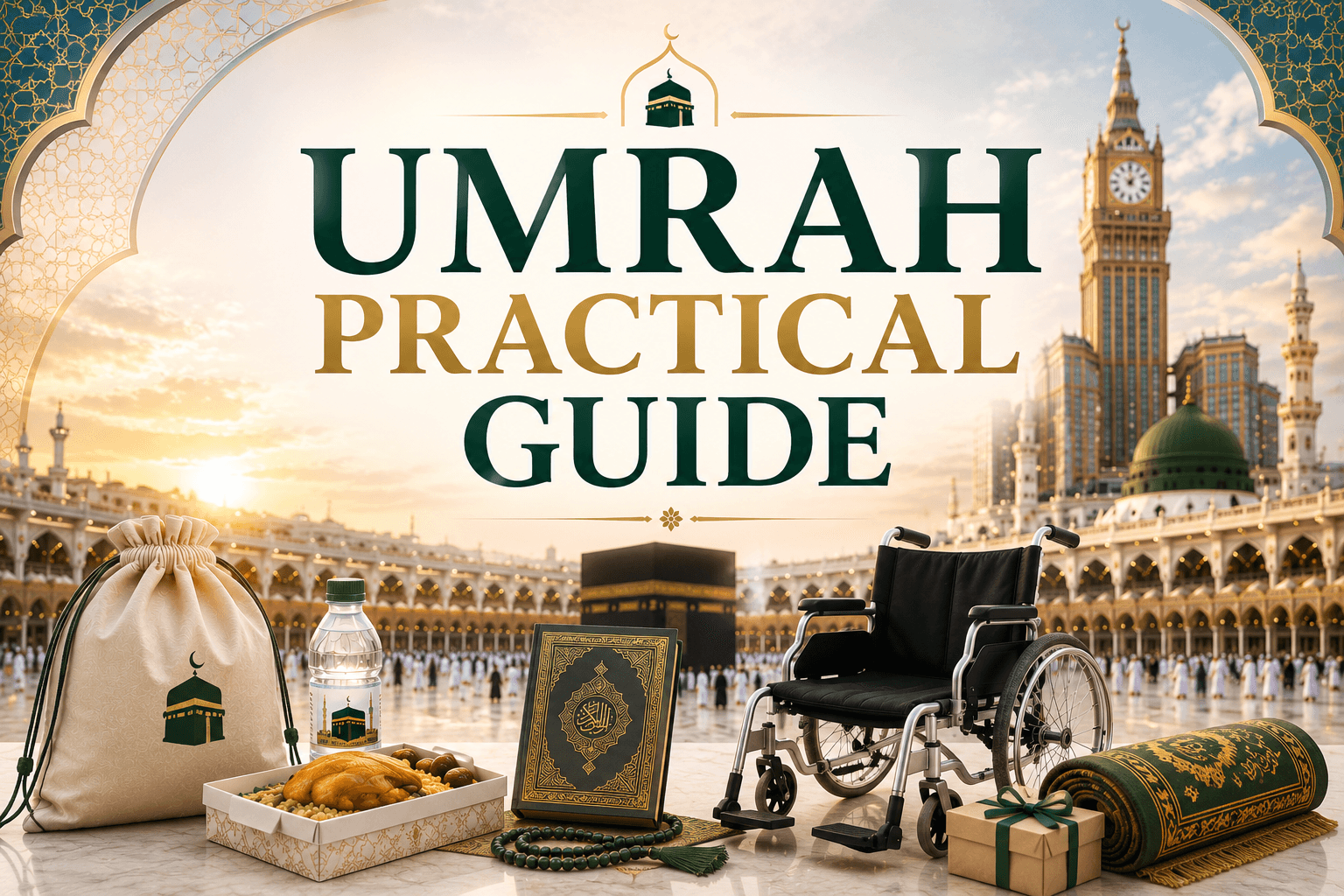 Umrah Practical Guide: Food, Water, Wheelchairs, Gifts & Essential Support in Makkah and Madinah